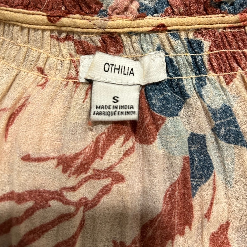 Anthropologie Othilia Carmela Long Sleeve Maxi Dress, size small. - Picture 6 of 6